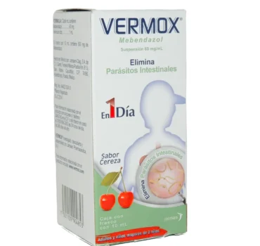 VERMOX SUSPENSION CHERRY 10ml